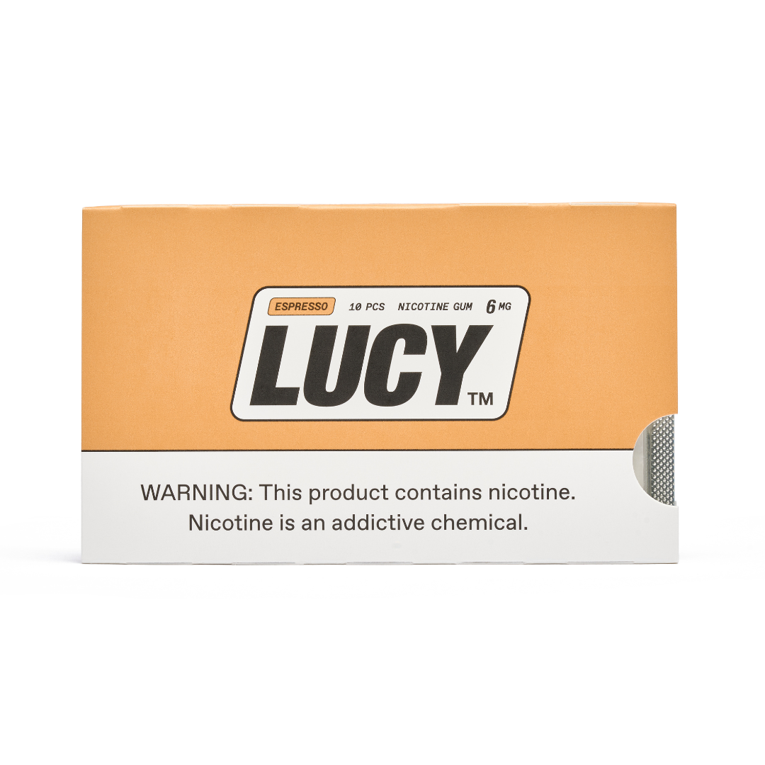 Lucy Nicotine Gum | Espresso 6mg