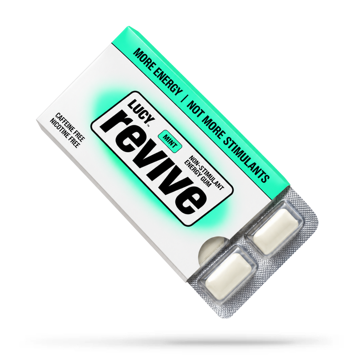 Lucy Revive Energy Gum | Mint