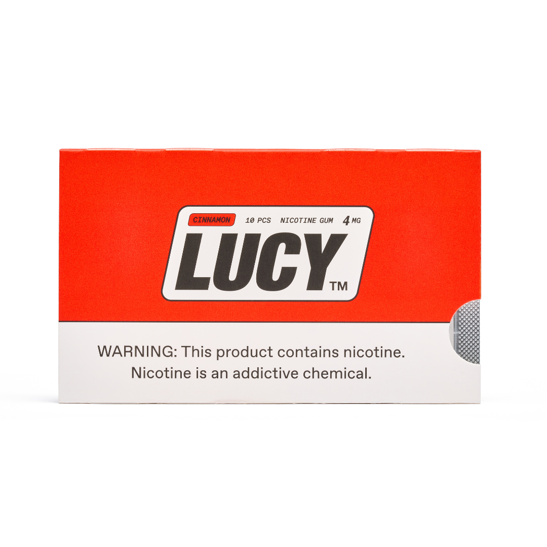 Lucy Nicotine Gum | Cinnamon 4mg