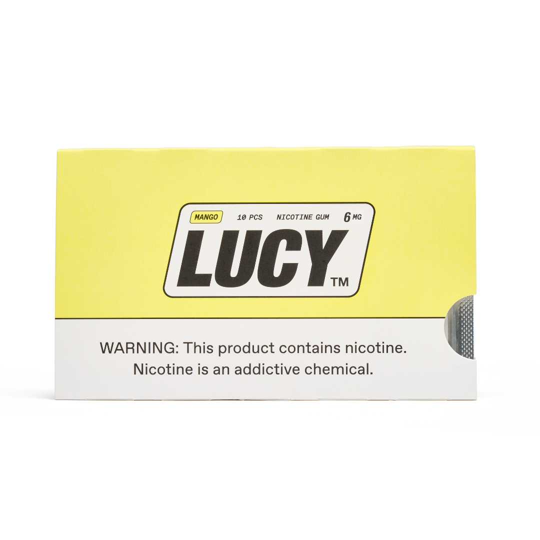 Lucy Nicotine Gum | Mango 6mg