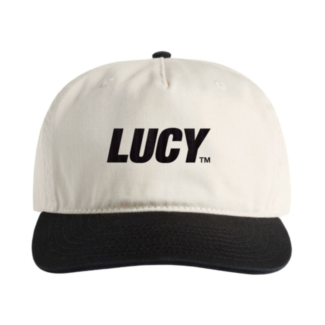 Lucy Hat White & Black