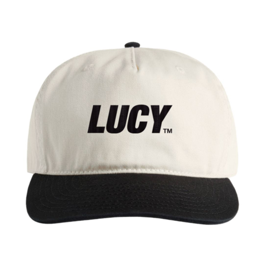 Lucy Hat White & Black